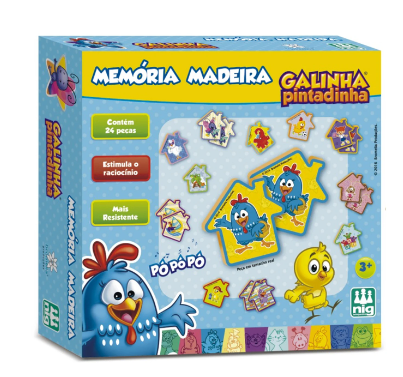 Jogo Da Memória Galinha Pintadinha