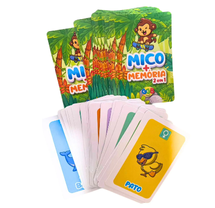 Jogo Mico Animais Infantil + Jogo da Memória