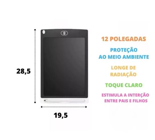 Tablet Magico Lousa Digital 12 polegadas Sortidas