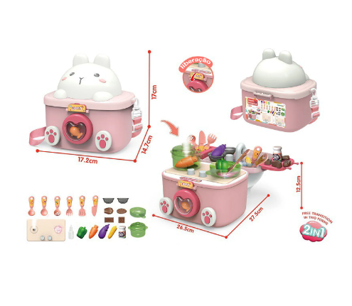 Brinquedos de Cozinha - Brincadeira Infantil Com Mochila